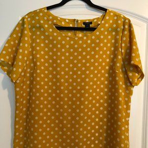 J.Crew Yellow Blouse
